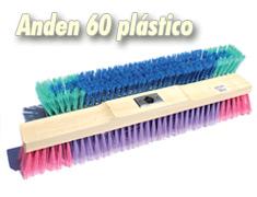 Escobillon Anden Plastico 60 cm 